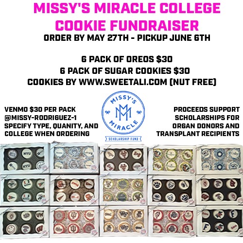 College Cookie Fundraiser